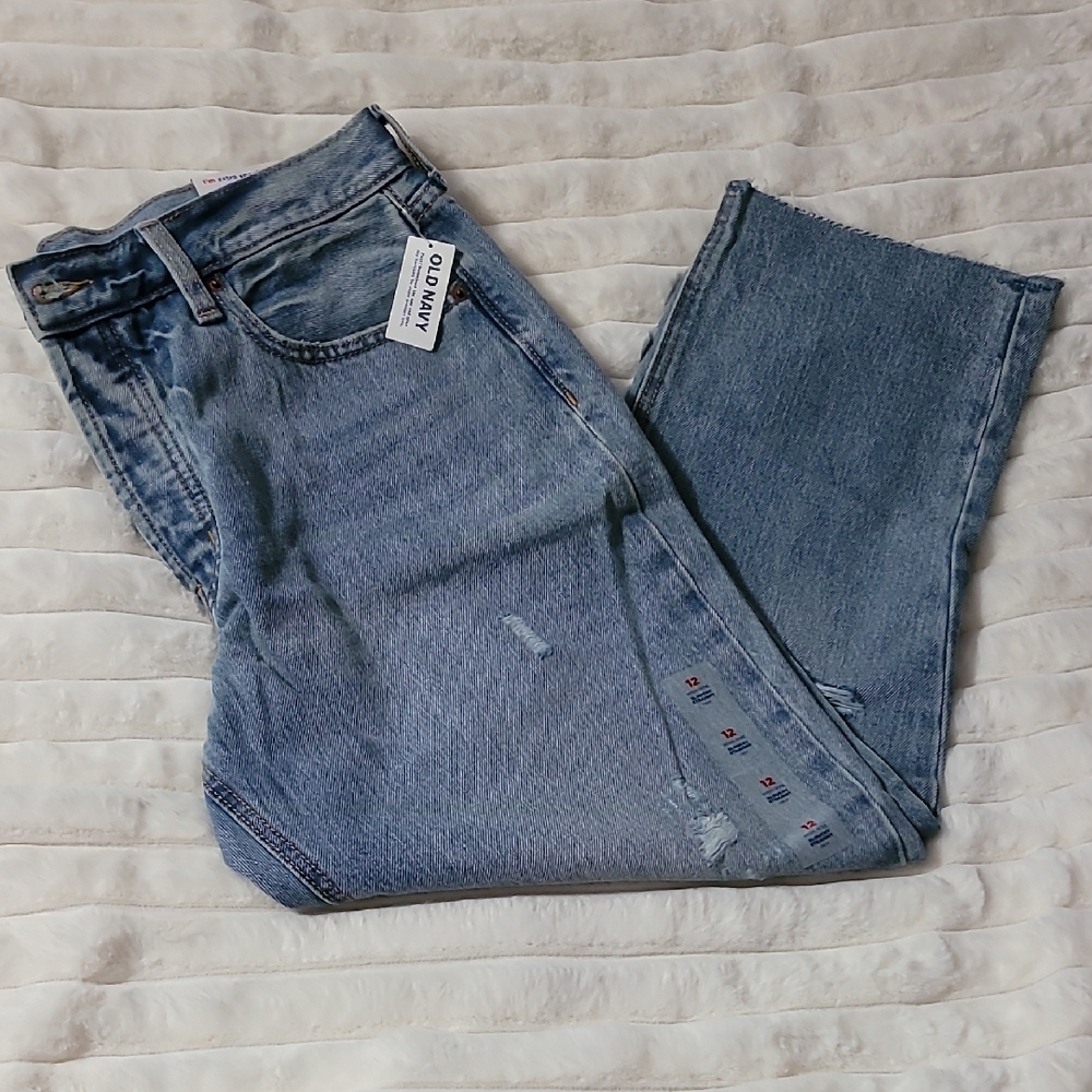 SOLID & STRIPED Denim Blue Straight Leg Jeans